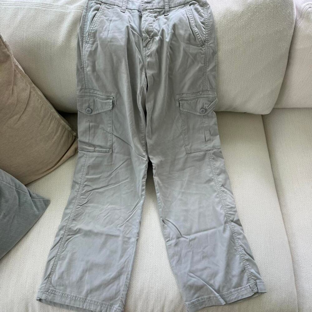 American eagle grey cargo pants